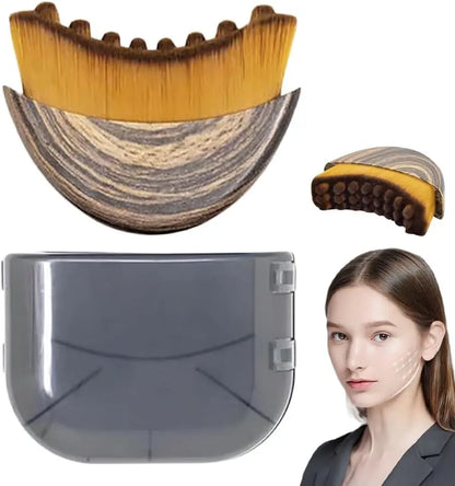Ergonomic Facial Lymphatic Contour Brush