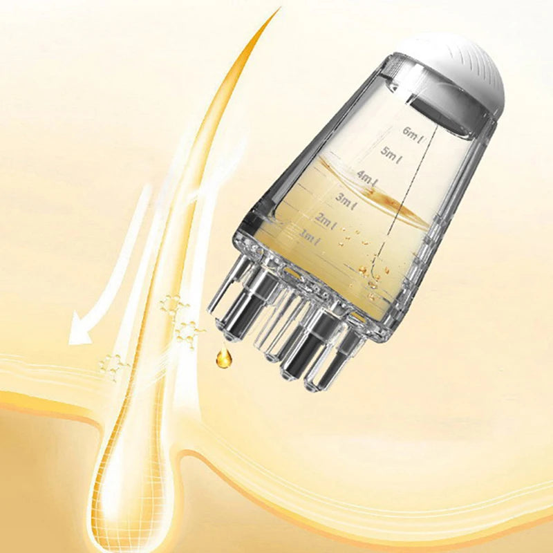 Hair Oil Massage Comb for Scalp and Hair Roots