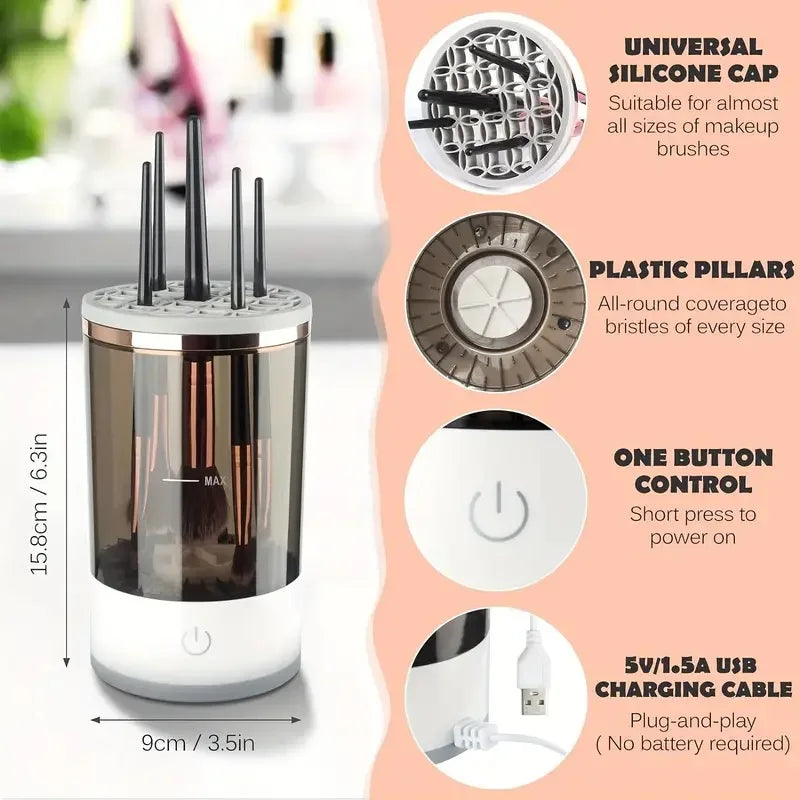 QuickGlam™ Brush Washer