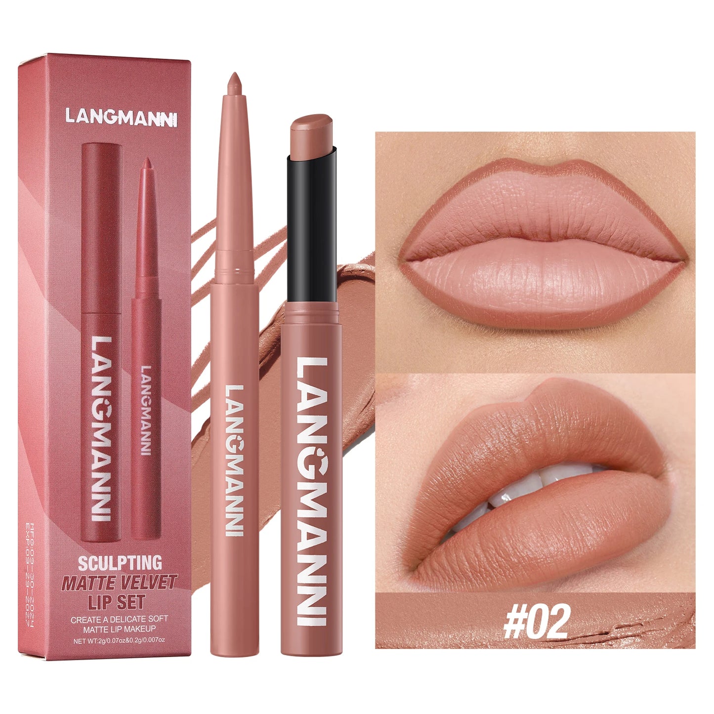 LGR StayMatte™ Lip Contour Duo – by Luminary Glow Ritual