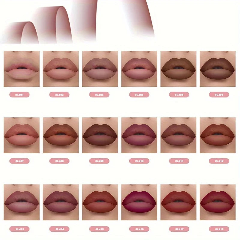 Velvet Lips – Set of 6 Long-Lasting Lipsticks