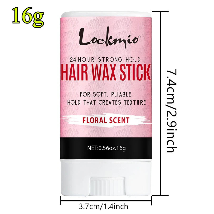 Professional Hair Wax Stick + FREE Brush Kit — Light Hold, Perfect Finish for 24 Hours