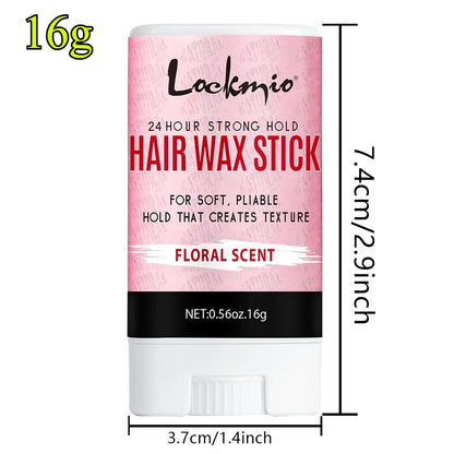 Professional Hair Wax Stick + FREE Brush Kit — Light Hold, Perfect Finish for 24 Hours