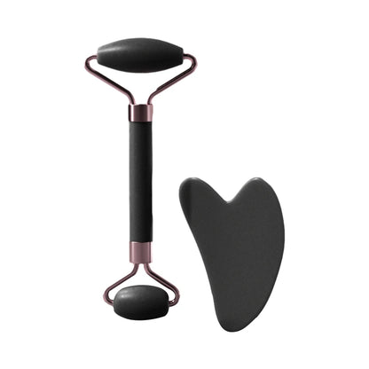 Jade Facial Massage Kit – Jade Roller + Gua Sha