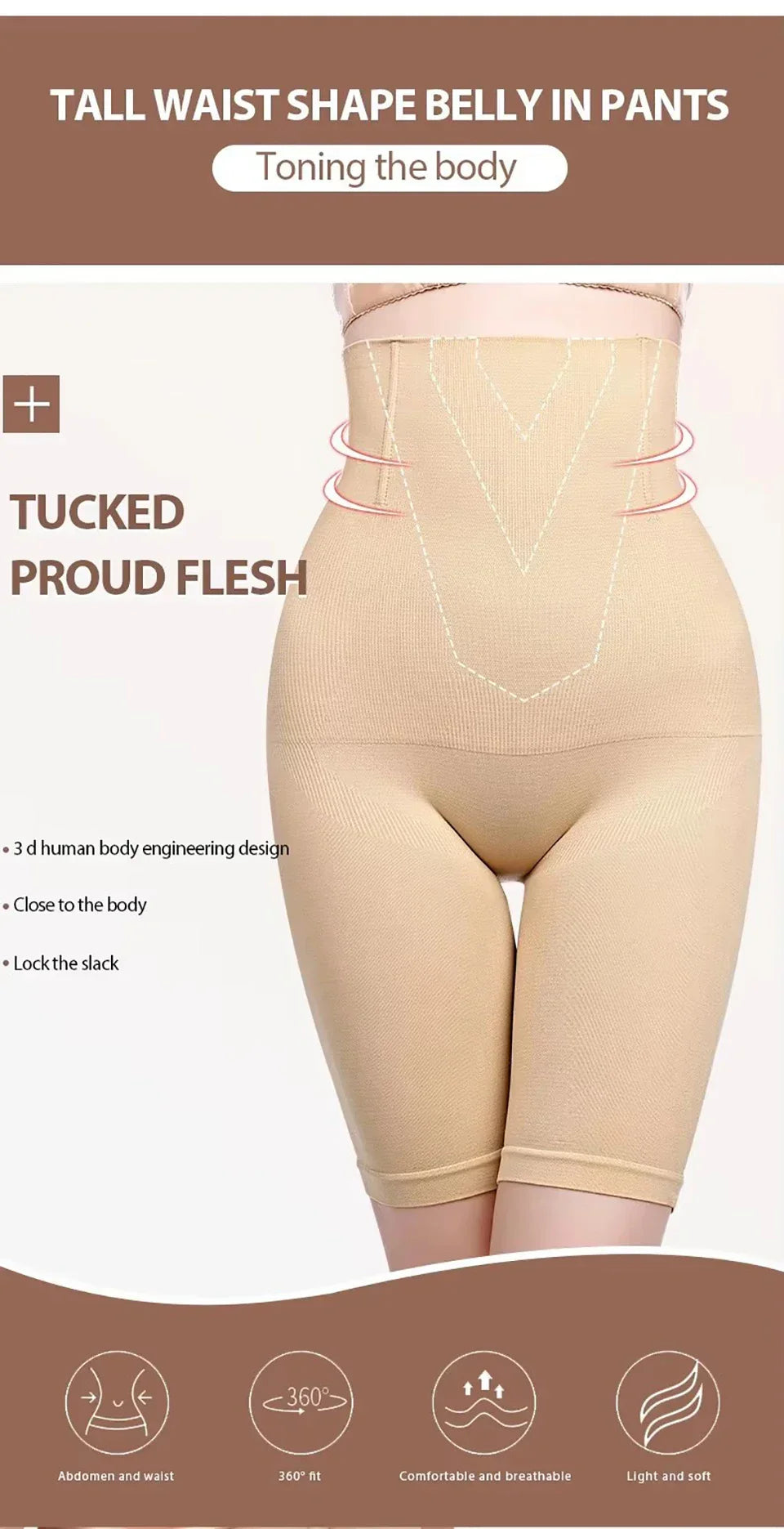 High-Waisted Shaping Briefs