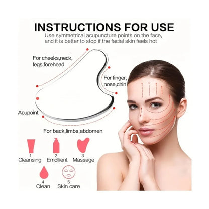 IceLift Duo – Ice Facial Kit + Gua Sha Lifting Tool