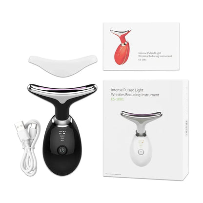 MicroGlow™ 3-in-1 LED Facial Massager – Eliminates Blemishes, Impurities and Double Chin (LAST FEW UNITS)